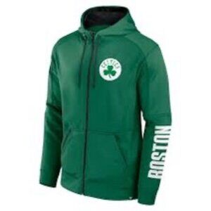 NWT Fanatics Green Boston Celtics Baller Defender Performance Full-Zip Hoodie XL